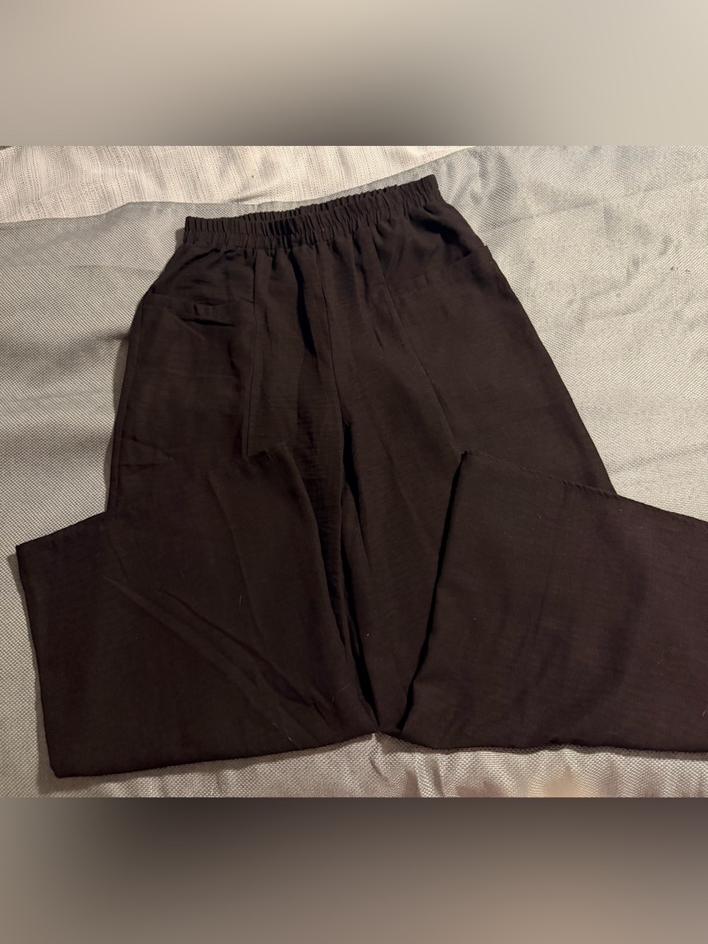 NWOT Zenana 100% polyester black pants